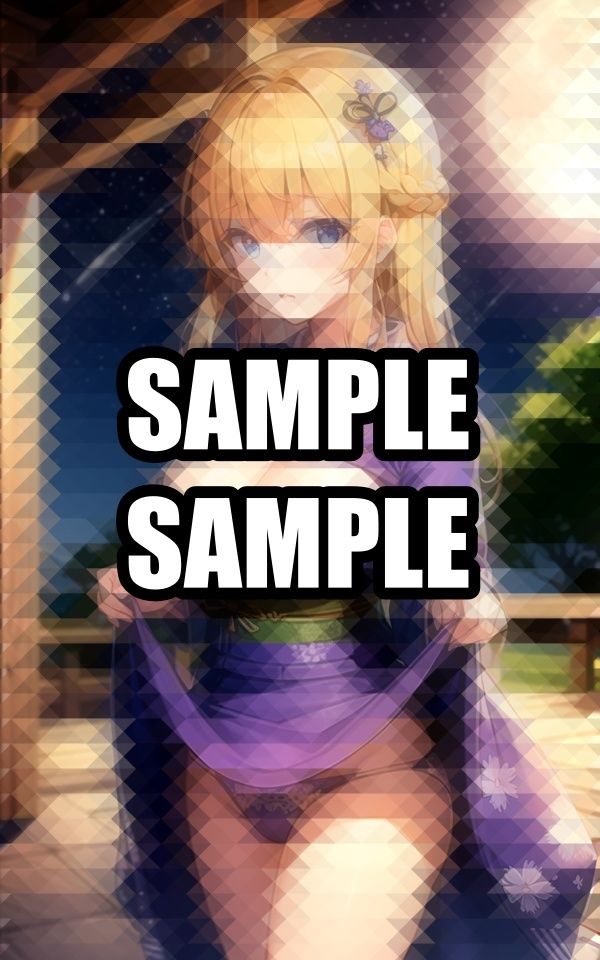 月明かりの着物美女イラスト集 画像5