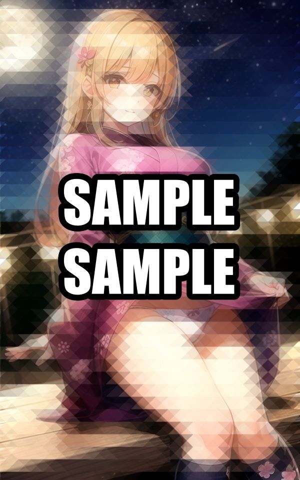 月明かりの着物美女イラスト集 画像7