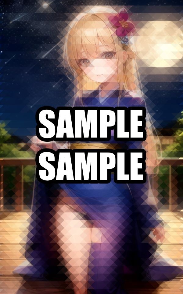 月明かりの着物美女イラスト集 画像8