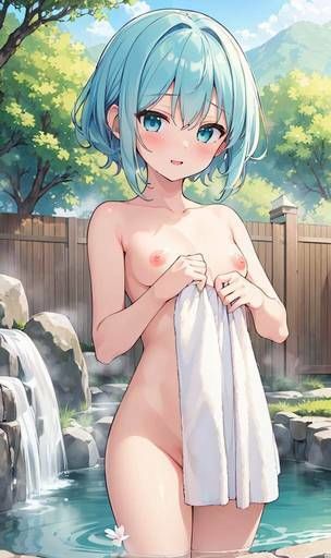 混浴の秘湯で出会った女の子たち 画像7