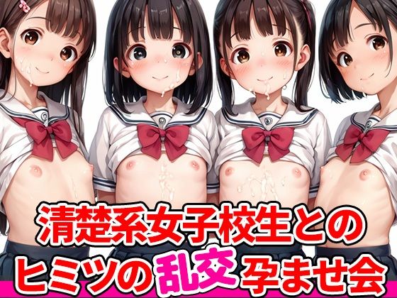 えちえちえちな姿でハメハメを楽しみます【清楚系女子校生とのヒミツの乱交孕ませ会】