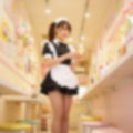 メイド娘をちょっと下から撮ってみた 画像1