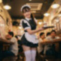 メイド娘をちょっと下から撮ってみた 画像4