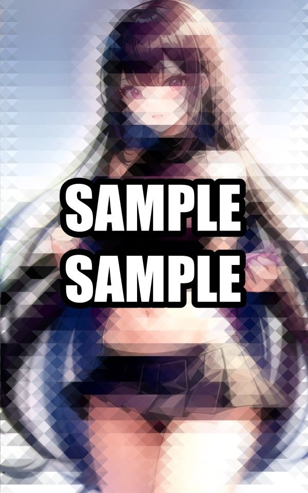 サンプル画像2:ノースリーブセーター美女イラスト集(ぽんぽこ) [d_510142]