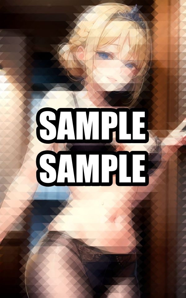 サンプル画像6:下着姿のプリンセスイラスト集(ぽっけぽけ) [d_510163]