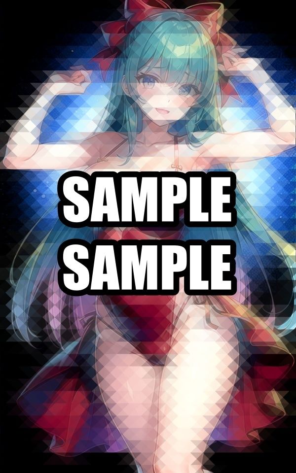 サンプル画像4:セクシーランジェリー美女イラスト集(ぽんぽこ) [d_510172]