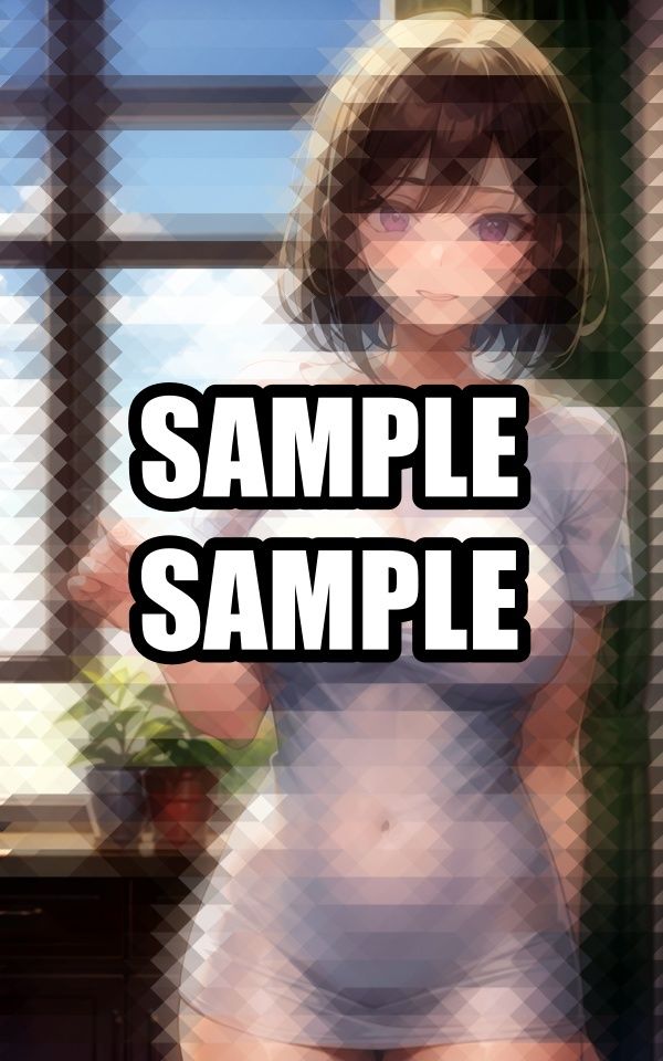 サンプル画像3:透けてるTシャツの僕の彼女(たぬき) [d_510789]