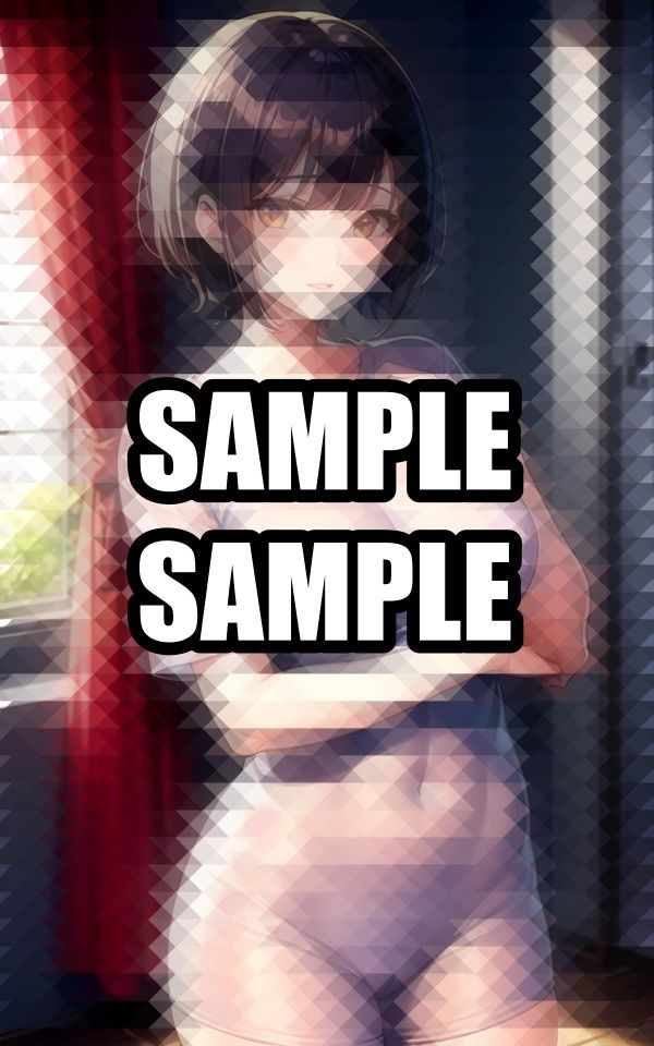 サンプル画像4:透けてるTシャツの僕の彼女(たぬき) [d_510789]