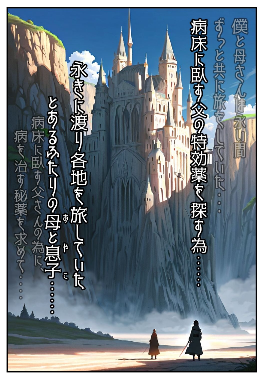 サンプル画像2:宿屋で母さんとキ〇タマカラになるまでしこたまSEXした話し。(へんまに。) [d_510821]