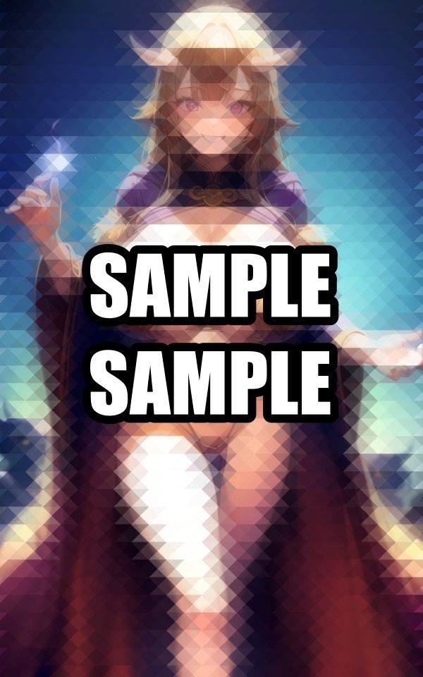 サンプル画像2:巨乳な鬼ちゃんイラスト集(AIラボラボ) [d_511041]