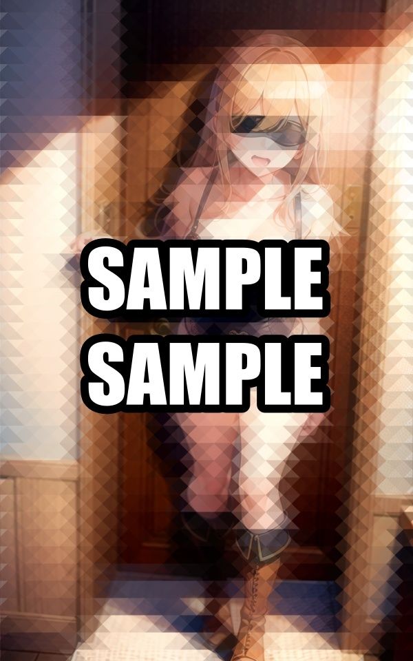 お散歩する目隠し美女イラスト集 画像3