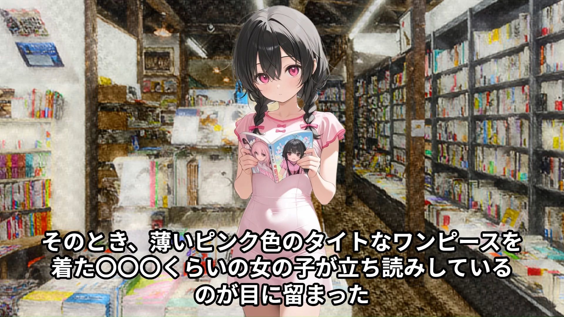 【少女痴●体験告白】本屋で考える力の育ちがゆっくりな可愛い〇〇〇〇〇のお尻を触ったら思いもよらぬ反応をされた話1