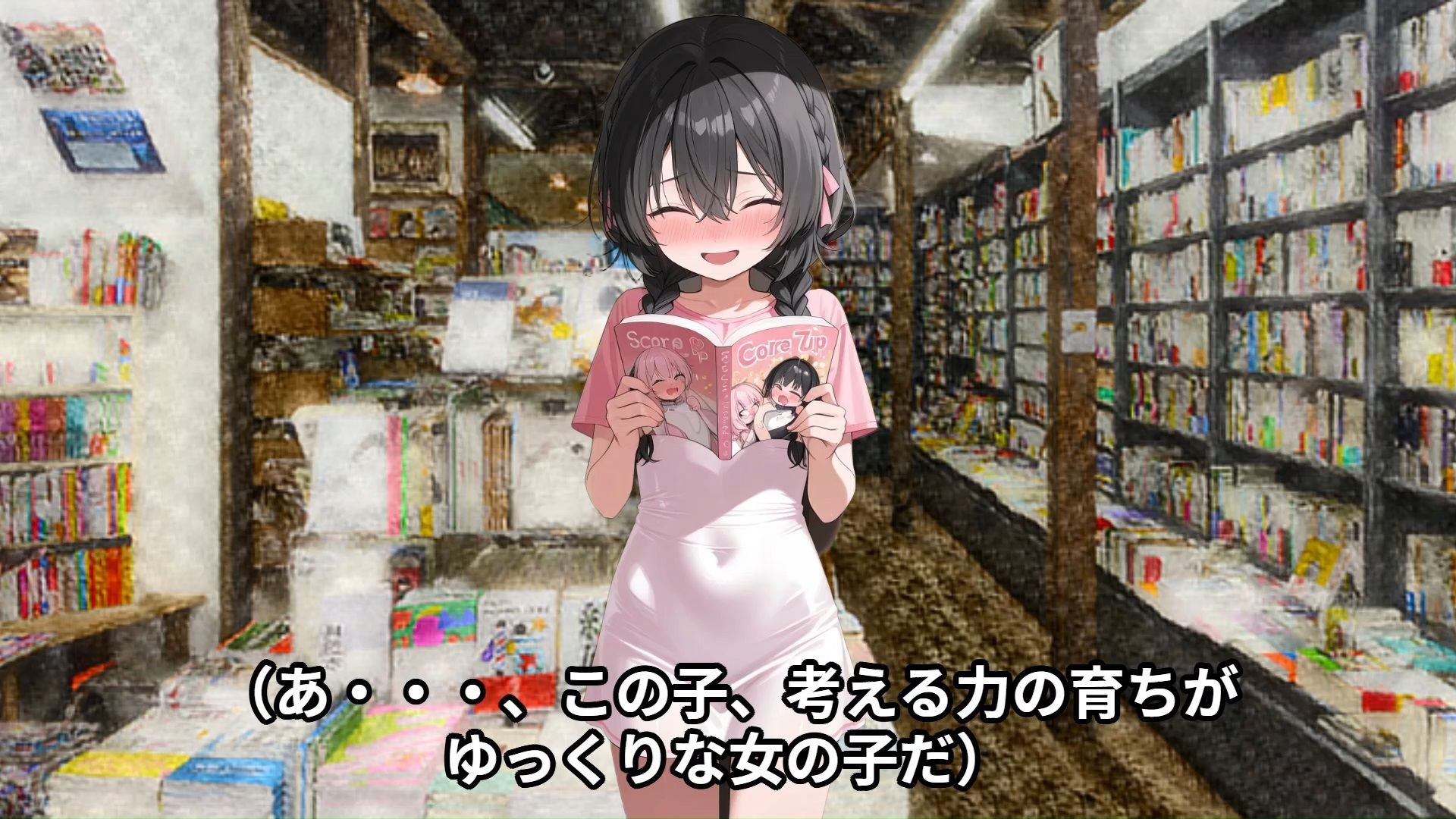 【少女痴●体験告白】本屋で考える力の育ちがゆっくりな可愛い〇〇〇〇〇のお尻を触ったら思いもよらぬ反応をされた話 画像3