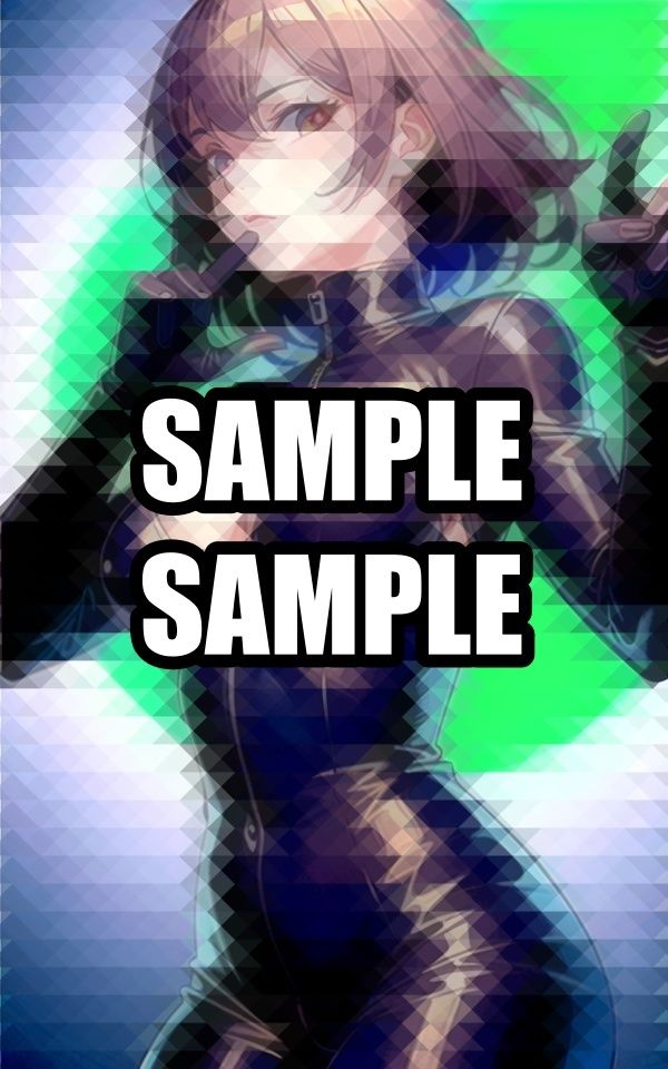 無表情ラバースーツ美女 イラスト集 画像6