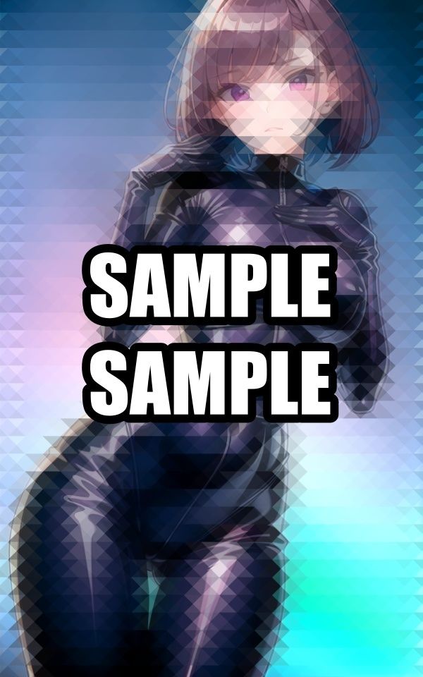 無表情ラバースーツ美女 イラスト集 画像8