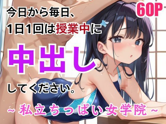 今日から毎日、1日1回は授業中に中出ししてください。～私立ちっぱい女学院～