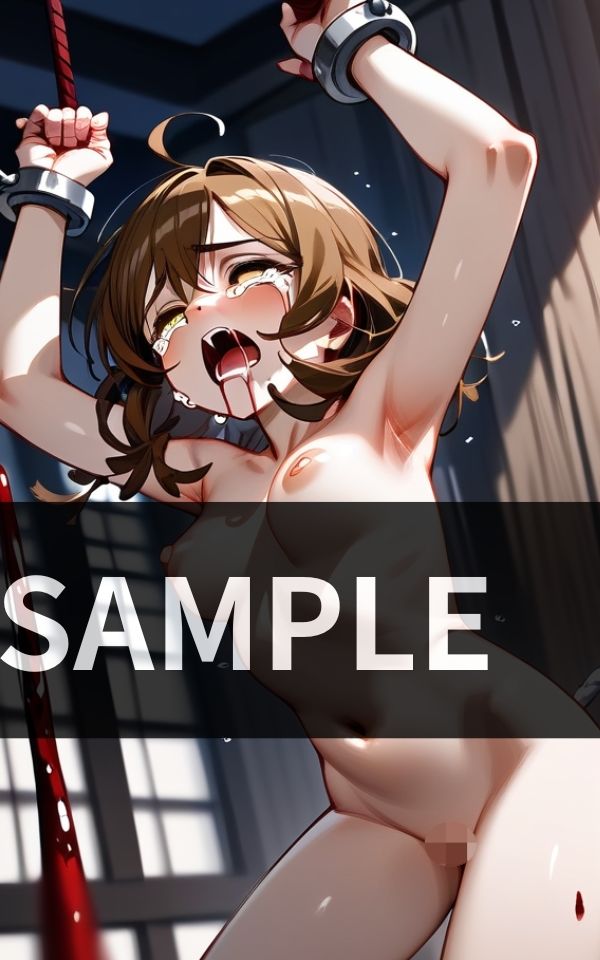 サンプル画像5:拘束されて監禁されて 鞭打ちされて 生きて帰れない状況(キュートダーリン) [d_511499]