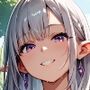 ムチムチ爆乳の銀髪エルフを中出し交尾で孕みボテ腹にしてやった
