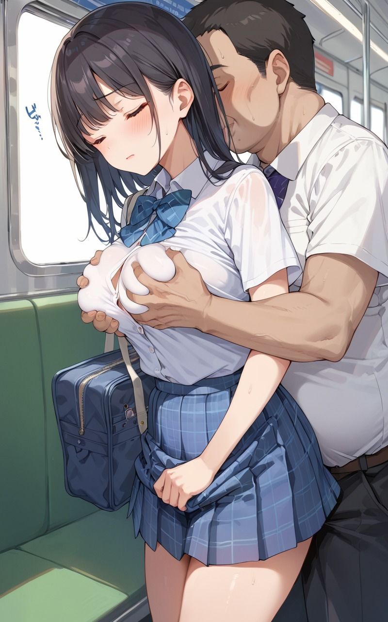 電車痴● 狙われた女子校生 画像2