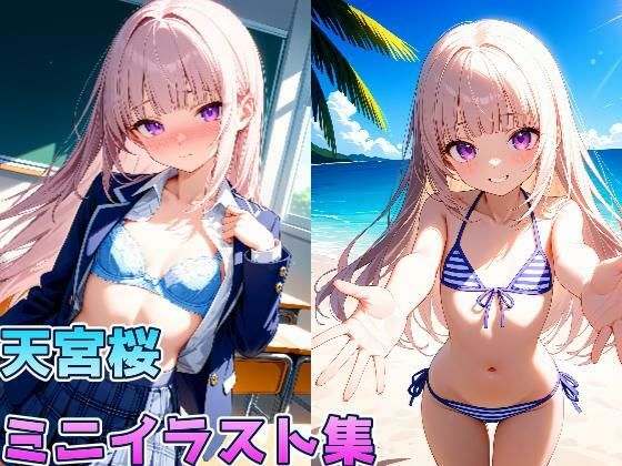 【クラスメイトシリーズ】天宮桜ミニイラスト集_1
