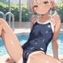 【可愛い女の子のスク水撮影会】ちっぱい食い込みオマンコ