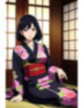 Japanese style illustrations AI beauty photo book 画像1