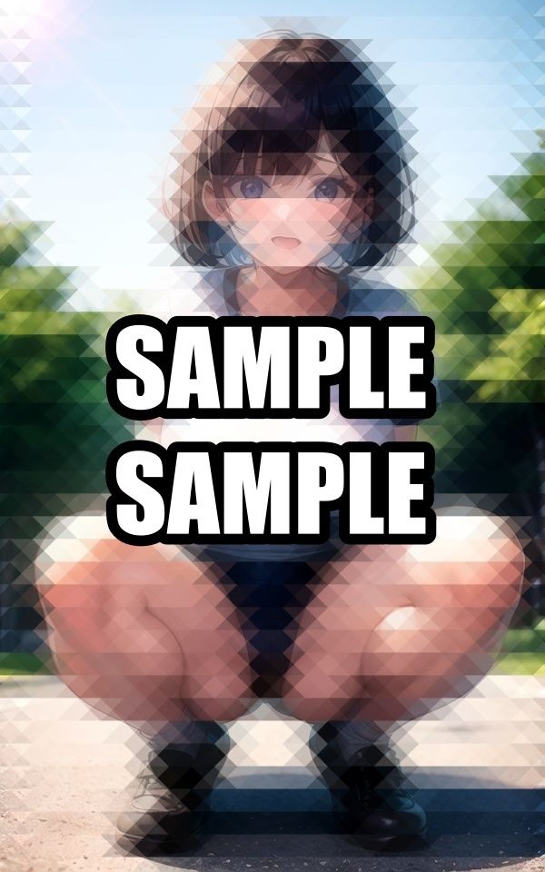 サンプル画像3:準備運動をするむっちり美女イラスト集(ぽんぽこ) [d_512041]