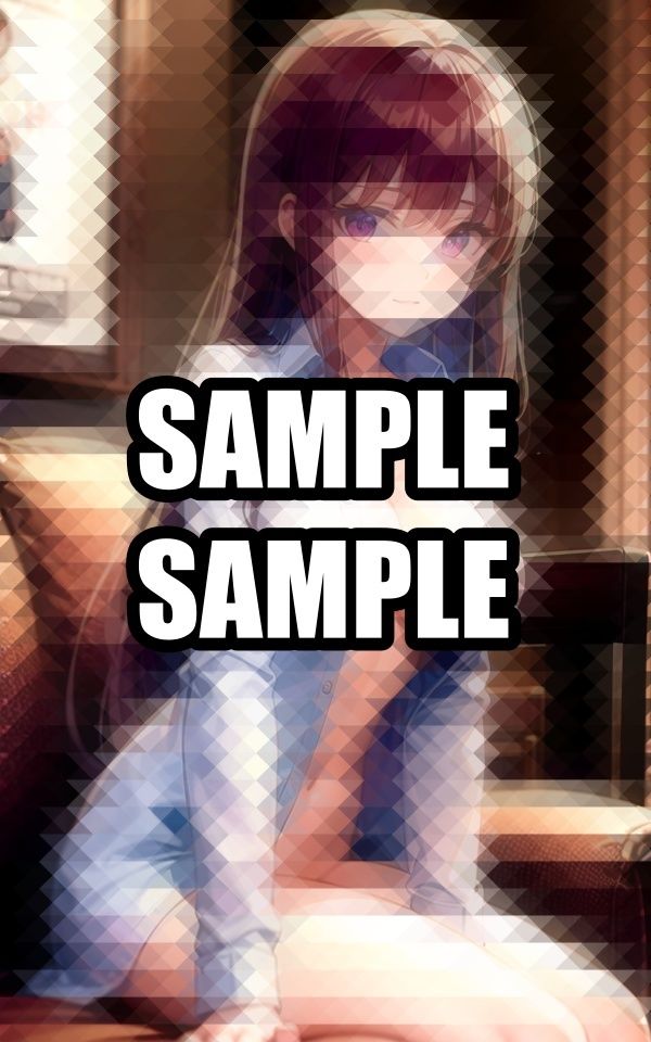 サンプル画像1:目覚めの白シャツ美女イラスト集(ぽんぽこ) [d_512048]