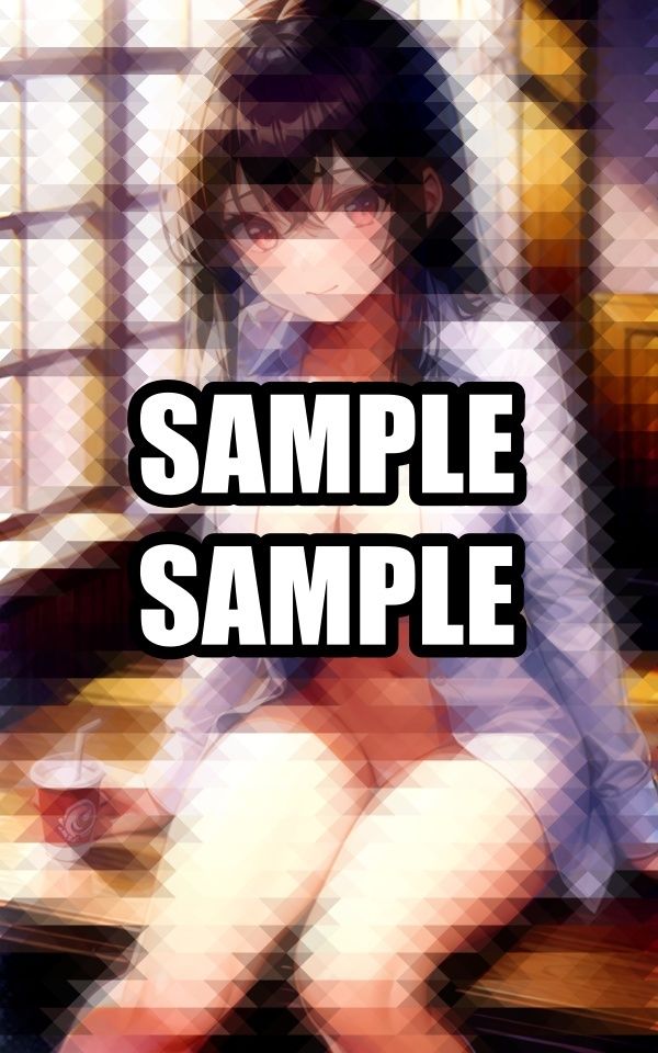 サンプル画像4:目覚めの白シャツ美女イラスト集(ぽんぽこ) [d_512048]