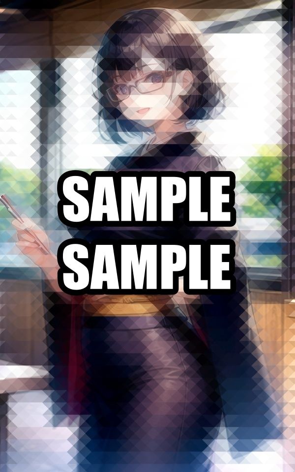 着物の先生がエロくて集中できない3