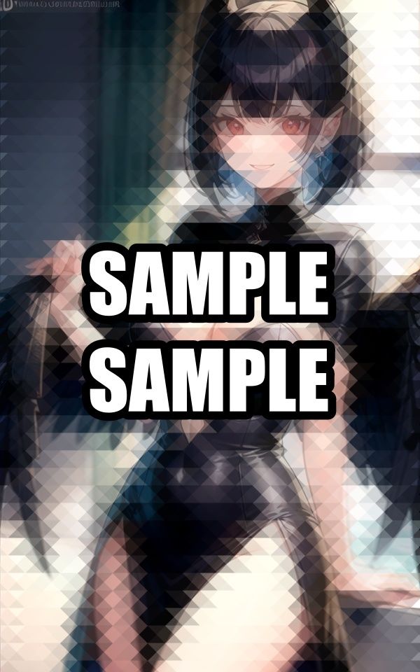 サンプル画像1:悪魔コスプレ美女イラスト集(ぽんぽこ) [d_512064]