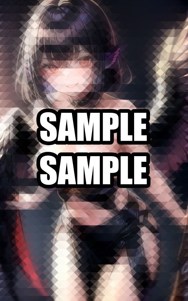 サンプル画像2:悪魔コスプレ美女イラスト集(ぽんぽこ) [d_512064]