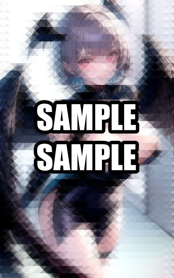 サンプル画像4:悪魔コスプレ美女イラスト集(ぽんぽこ) [d_512064]