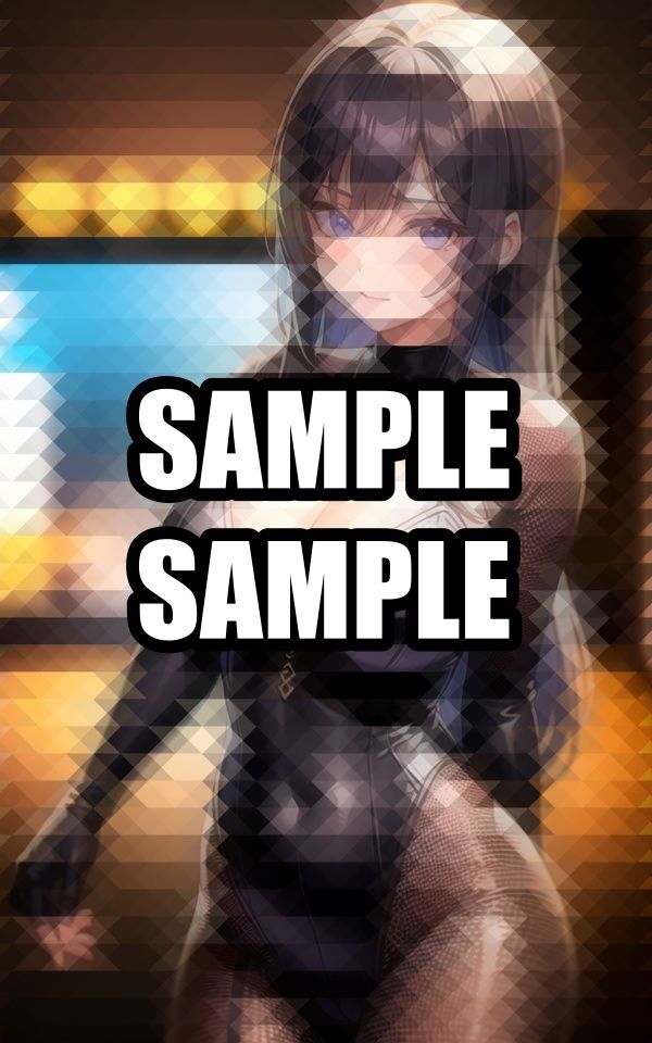 散歩するボディスーツ美女イラスト集 画像3