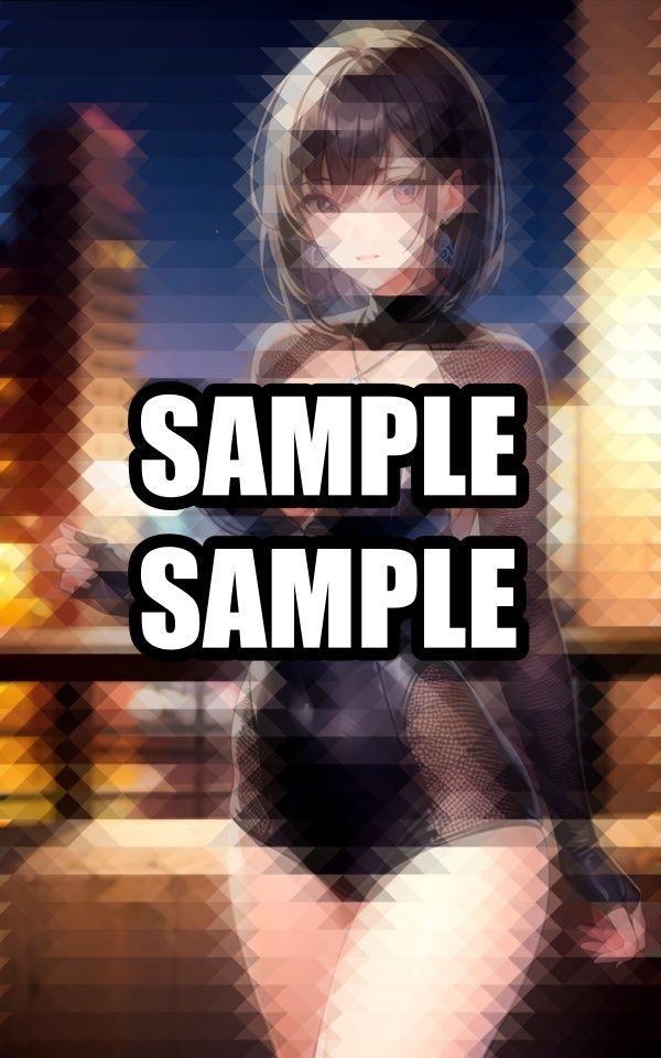 散歩するボディスーツ美女イラスト集 画像8