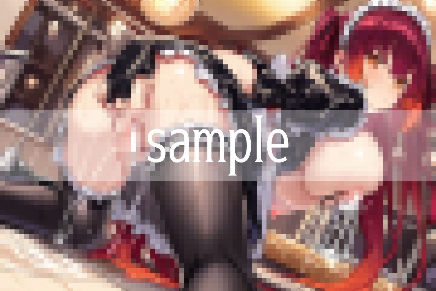 サンプル画像2:後ろから’くぱぁぁぁ’をしてくれる濡れ濡れメイドたち(高画質-LABO) [d_512469]