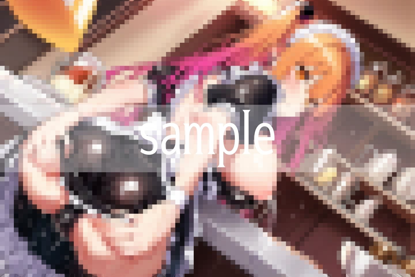 サンプル画像3:後ろから’くぱぁぁぁ’をしてくれる濡れ濡れメイドたち(高画質-LABO) [d_512469]