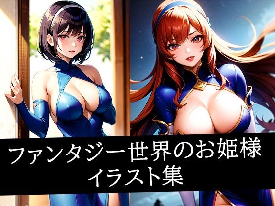 ファンタジー世界のお姫様イラスト集【むーむー】