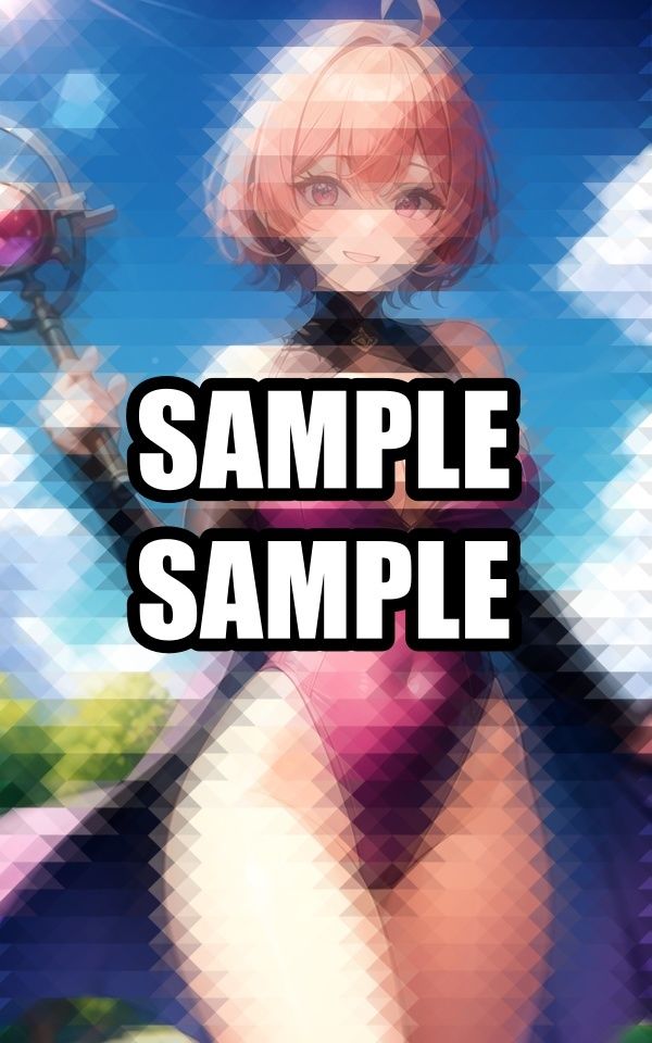 サンプル画像3:魔法が使えるレオタード美女イラスト集(ろんろん) [d_512872]