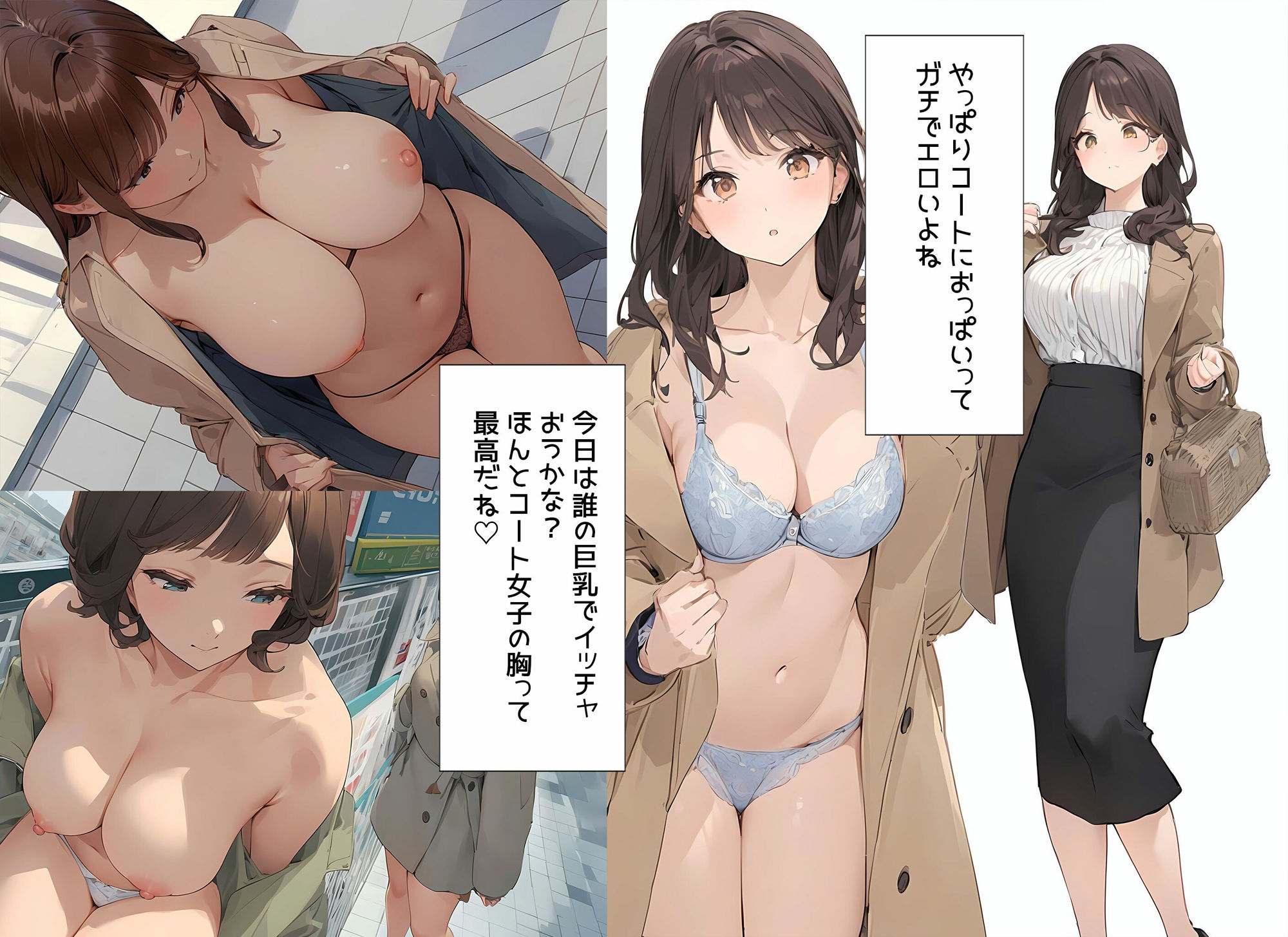 僕はコート女子のおっぱいに興味がある 画像5