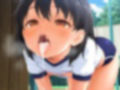 つるぺた女子 スク水で生ハメ 画像1