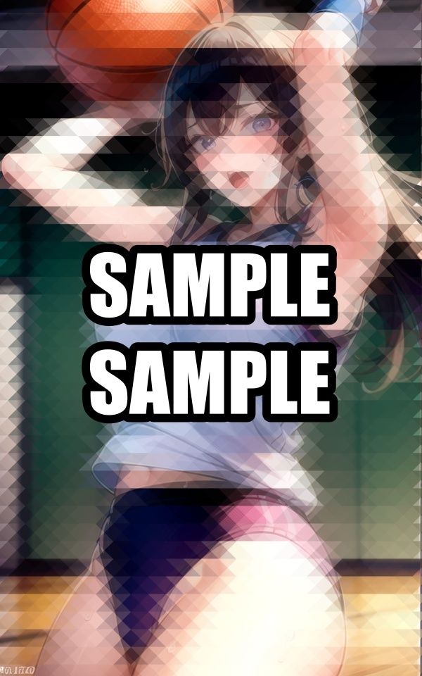 サンプル画像1:バスケをする僕の彼女(たぬき) [d_513325]