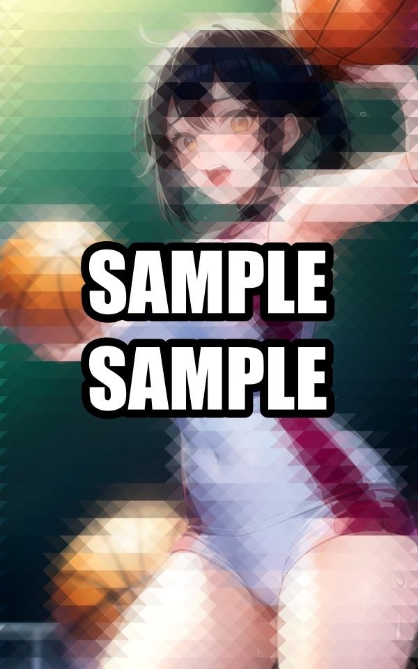 サンプル画像4:バスケをする僕の彼女(たぬき) [d_513325]