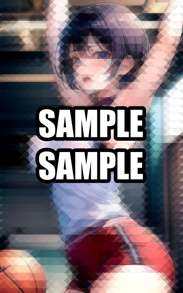 サンプル画像5:バスケをする僕の彼女(たぬき) [d_513325]