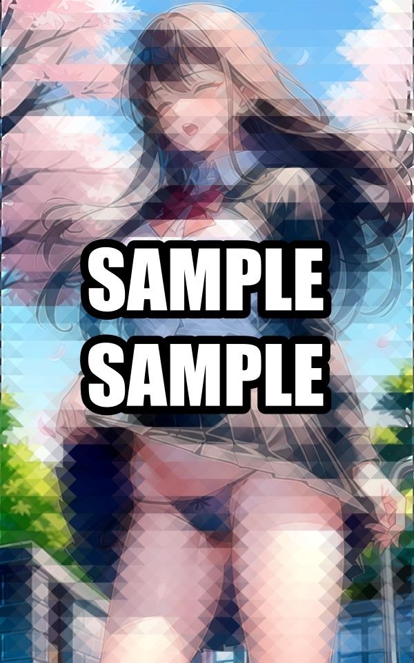 サンプル画像2:風が強い日の僕の彼女(たぬき) [d_513328]