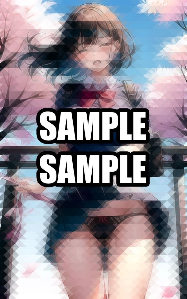 サンプル画像5:風が強い日の僕の彼女(たぬき) [d_513328]