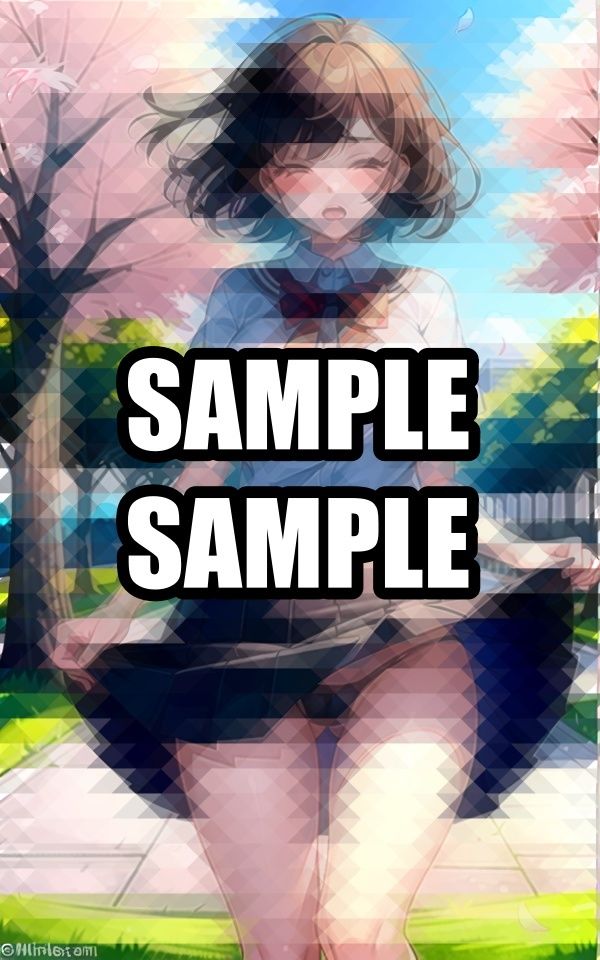 サンプル画像6:風が強い日の僕の彼女(たぬき) [d_513328]