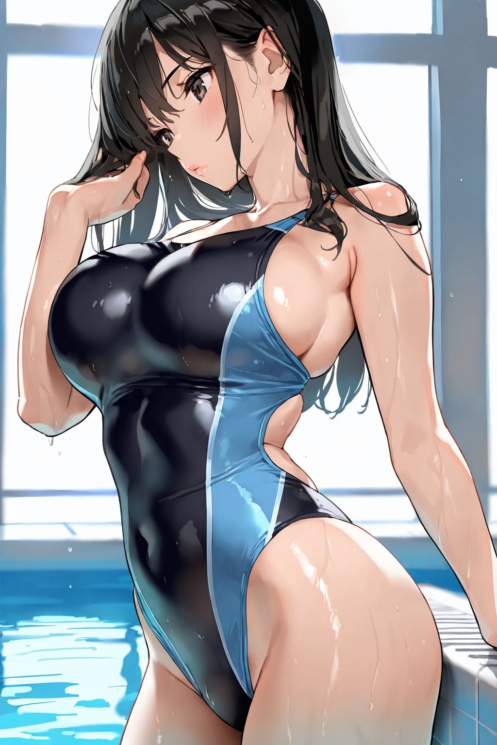 巨乳の後輩ちゃんを水着撮影と言って呼び出してみた 前編 画像4