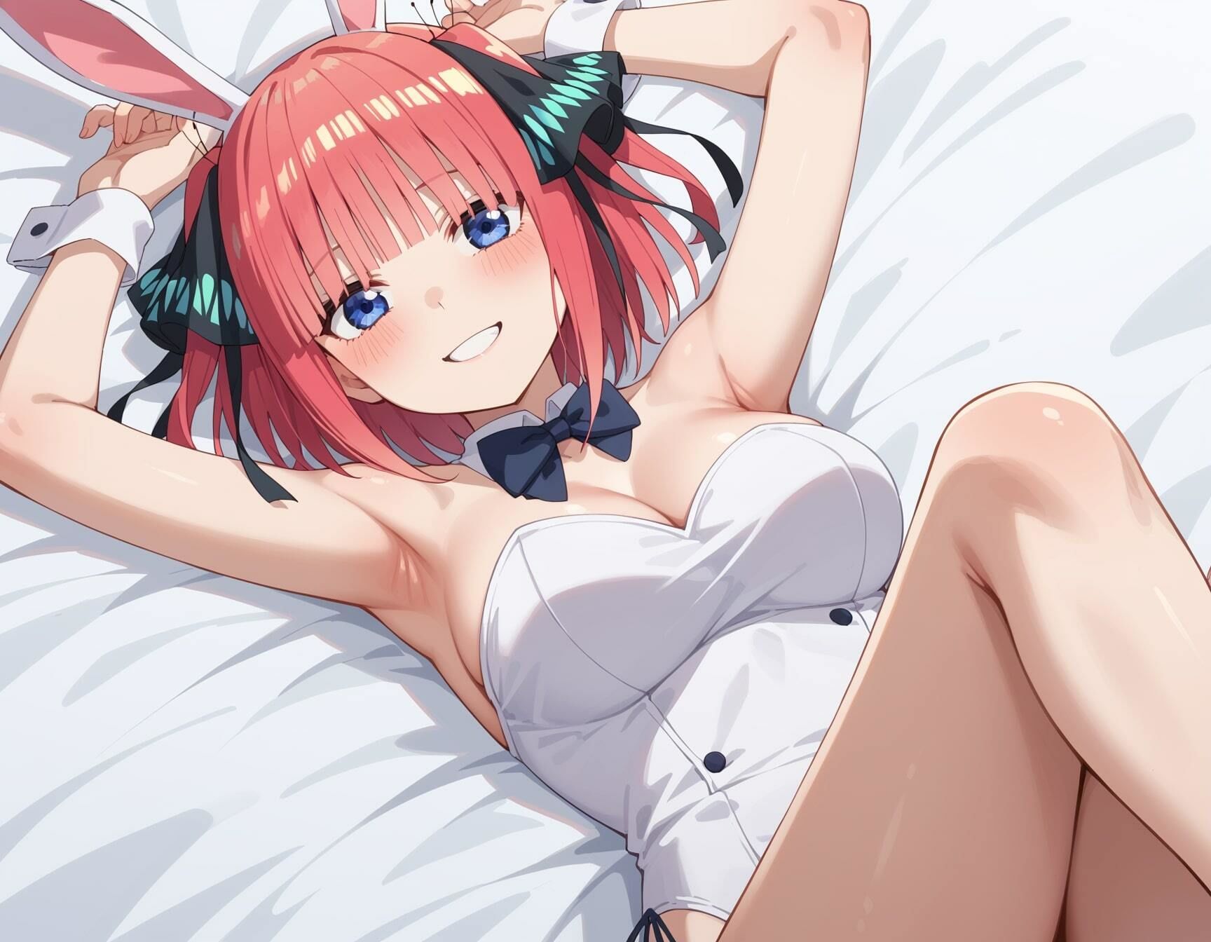 五等分の○嫁イラストエロ画像_五つ子の次女な二乃ちゃんのエロい画像集！10