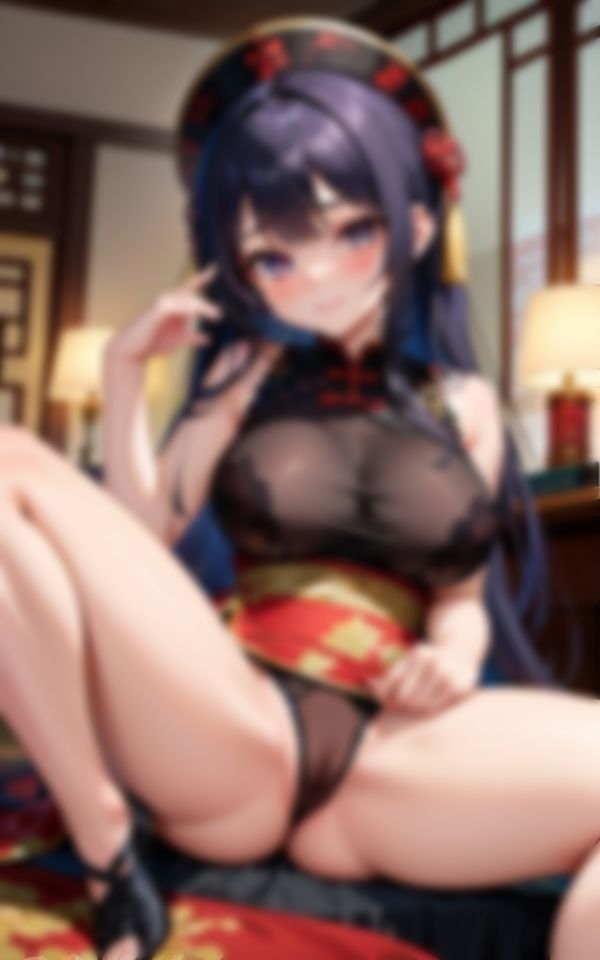 エチエチなチャイナドレスで誘惑してくる淫乱爆乳美女コレクション 画像2